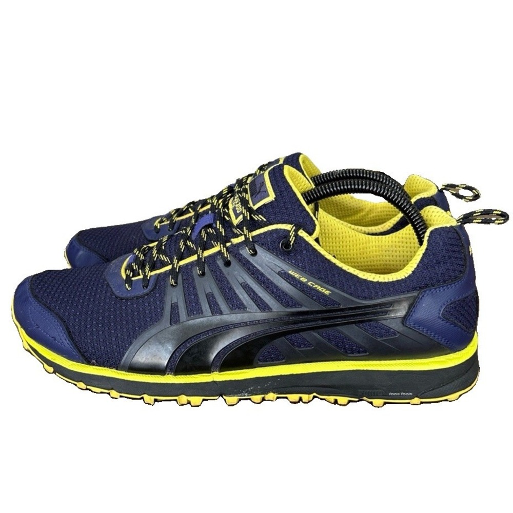 Women's Puma Faas 300 Trail Shoes Purple Yellow Size 11